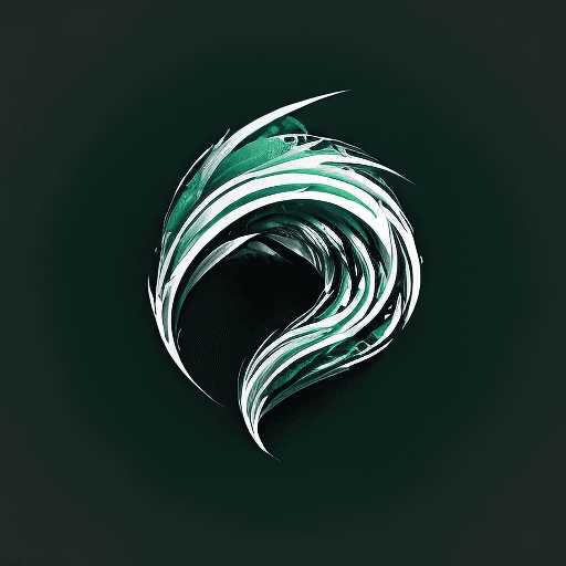 An abstract swirl of colors